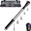 TOLCHENO 1/2 Offset Extension Wrench Impact for Electric Drill, Electric Ratchet Wrench Extender for Tight Spaces with 1/2",3/8",1/4" Inch Socket Adapters and Drill Bit (blew case)