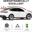 Spoiler Fit for Tesla Model Y Juniper 2025 2026, Rear Spoiler Wing ABS OEM Rear Trunk Lip Sporty Appearance Model Y Accessories, Glossy Carbon Fiber
