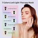 Red Light Therapy for Face - FDA Cleared LED Face Mask Light Therapy, Professional Red Light Therapy Mask for Wrinkle Reduction & Acne, Red Light Mask Gifts for Women