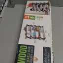 Stick Wood Shoe Rack Organizer, 5 Tier Shoe Shelf Storage Organizer, for Entryway, Hallway, and Closet