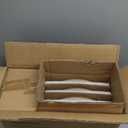 Famiware Milkyway Plates and Bowls Set, 12 Pieces Dinnerware Sets, Dishes Set for 4, Cinnamon Brown