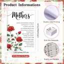 60 Sets Mothers Gifts Christian Bible Verse God Bless Mothers Pens Religious Notebooks Christian Gift Cards with Bags Twine for Women Church Sunday School (Rose)
