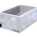 Adcraft Full Size Food Warmer, 1200W, in Stainless Steel (FW-1200W)