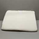 Knee Pillow for Back Sleeping, 8 Knee Wedge Pillow to Elevate Knee, Leg Pillow for Back Pain Relief, Triangle Pillow, Leg Elevation Pillows for After Surgery, Blood Circulation, White/Grey