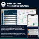 Trackhawk VL03 GPS Tracker with Kill Switch - 4G LTE Vehicle Tracking for Cars, Trucks & Trailers with Driver Monitoring, Anti-Theft Protection & Real-Time Location Tracking Subscription Required