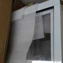 Dog Door for Sliding Glass Door, Adjustable Height 75 3/5" to 80" Sliding Door Pet Door Insert with Screen Design, Suitable for Large Dogs Up to 75 lbs, New