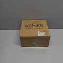 KENES Modern Brushed Gold Shower Faucet, Square Shower Trim Kit with Single-Spray Stainless Gold Rain Shower Head, Shower Trim Systems Wall Mount, KE-6025B-4 (Shower Valve Included)
