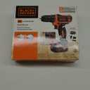 BLACK+DECKER 12V MAX Cordless Drill/Driver, Battery and Charger Included (BDCDD12C)
