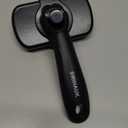 Swihauk Self Cleaning Slicker Brush for Dogs & Cats - Skin Friendly Deshedding and Grooming Brush for Haired Pets, Pet Supplies Accessory, Black