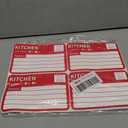 WSICSE 160 Pcs 6 x 4 inch Moving Labels for Boxes, Large 7 Color Coded Moving Stickers, Red & Yellow Warning Signs Labels Stickers for Home Organization Moving Supplies Storage Bins