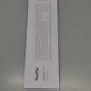 Wireless Keyboard and Mouse, Vssoplor 2.4GHz Rechargeable Compact Quiet Full-Size Keyboard and Mouse Combo with Nano USB Receiver for Windows, Laptop, PC, Notebook-Black