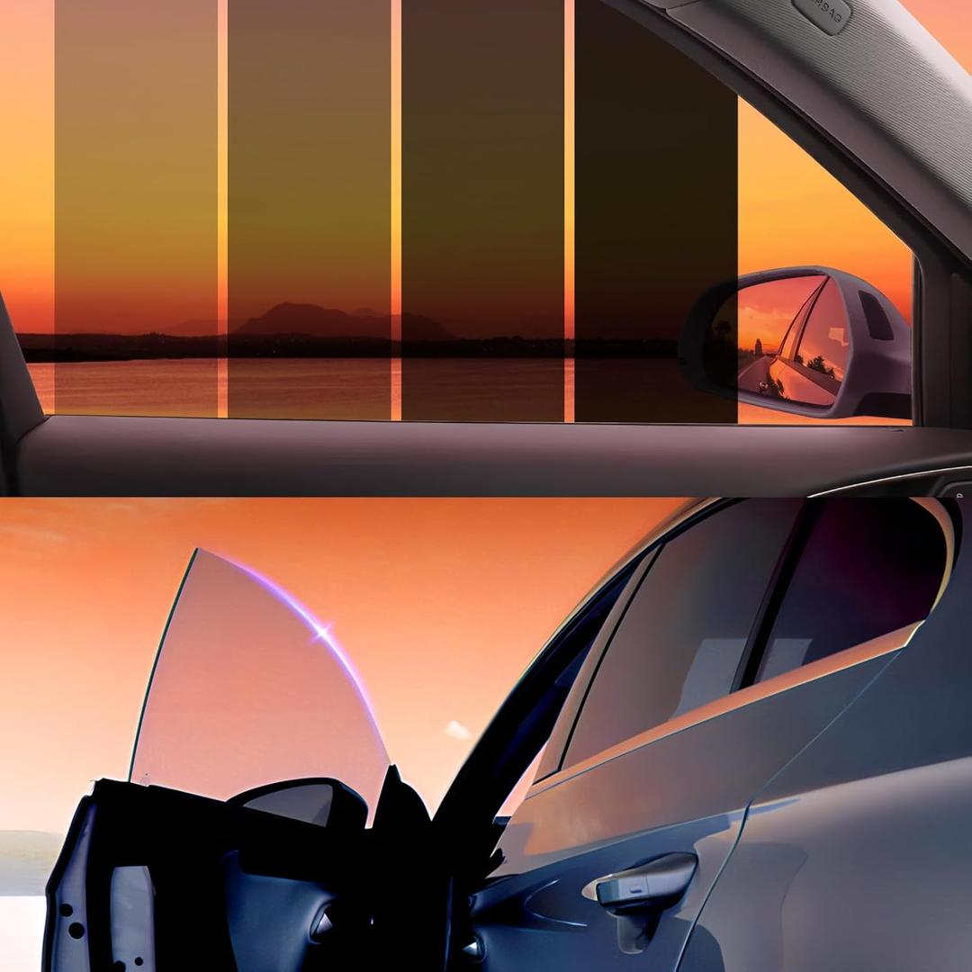 Car Window Tint Film-20% VLT Premium Cabon Tinting Roll | 20IN x 5FT| UV Shielding| Heat Resistance| Enhanced Privacy| Scratch Resistant| Professional Quality Window Tint Film for Auto (20" x 5FT)