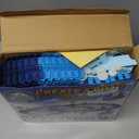 Track Car Toys, 269 PCS Racing Tracks Toy, Create A Frozen World Race Road, Flexible Tracks Playset & 2 PCS Cool Race Cars, Toddler Toys Birthday Gifts for Age 3 4 5 6 Year Old Boys Girls (Blue)