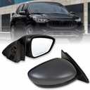Right Passenger side Mirror Fits 2020-2025 Ford Escape with Blind Spot Mirror, Power Glass Without turn signals can be DIY Paintable Replace LJ6Z17683AFT LJ6Z17683DA LJ6Z17683DB(7 Pins)