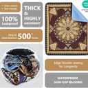 Qeils Washable Pee Pads, Reusable Puppy Pads 4 Pack 30"x34" Super Absorbent Leakproof Dog Training Pads, Non-Slip Wee Wee Pads for Crate, Floor, Potty Pads Feeding Mat Dog Pee