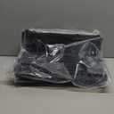 12 Pcs Under Couch Blocker for Bed Adjustable Furniture Plastic Under Bed Blocker with 30 Ties Black Couch Barriers for Dogs Pets Cats (Style 1)