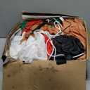 OurWarm 12FT Christmas Inflatables Outdoor Decorations, Giant Gingerbread Inflatable Christmas Blow Up Yard Decorations with 8 Led, Gingerbread Decorations for Outdoor Lawn Garden