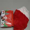 TCJJ Christmas Hats for Adult/Kids/Baby, Santa Hat Unisex Holiday Red Velvet Double Layer Xmas Hat for New Year Festive Party