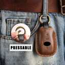 Fits for Subaru Key fob Cover (4 Button Brown)