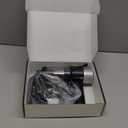 JONYJ Handheld Car Vacuum Cleaner, 16000PA Hand Held Vacuum Portable Cordless, 2 in 1 Air Duster and Vacuum Cleaner with LED Light, Multi-Nozzles, 120W High Power Mini Vacuum for Home, Pet, Office (Black & Silver)