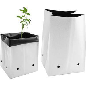 Viagrow Grow Bags Thick Plastic Grow Bags for Potting, Seedlings, Rootings, 30 Gallon 10 Pack
