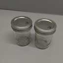 Ball Regular Mouth Mason Jars with Lids & Bands, Half Pint, 8-oz (2-Pack)