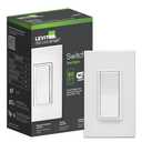 Leviton Decora Smart Switch, Wi-Fi 2nd Gen, Neutral Wire Required, Works with Matter, Alexa, Google Assistant, Apple Home/Siri & Wired or Wirefree 3-Way, D215S-1RW, White