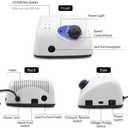 'Strong 210 65W 35000RPM 102L Handle Electric Nail Drill Machine 210 Model Manicure Pedicure Nail File Bit Nail Art Equipment
