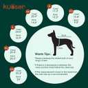 Kuoser Recovery Suit for Medium Dogs After Surgery, Long Sleeve Dog Surgery Recovery Suit, Dog Onesie for Abdominal Wounds Skin Disease, Green M