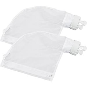 Funmit Pool Spa Zippered Bags Replacement for Polaris 280, 480 Pool Cleaner All Purpose Filter Bags K13 K16 (2 Pack)