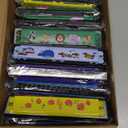24 Pcs Kids Harmonicas Bulk - Birthday Party Favors Return Gifts for Kids 4-8 8-12 Year Old Boys Girls | Goodie Bags Stuffers for Toddlers, Music Toys & Gift Bag Fillers