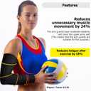 Volleyball Arm Sleeves Youth Girls Compression Volleyball Arm Sleeves for Women Teen Girls Kids, L