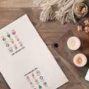 Christian Christmas Kitchen Towels, Religious Christmas Decor Dish Tea Towels, God Says You are Inspirational Bible Verses Xmas Decorative Hand Towels for Bathroom Decor, 16X24In