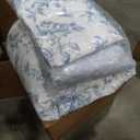Madison Park Essentials Blue Floral Comforter Set with Sheets King,7pc