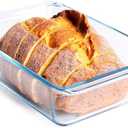Deep Clear Glass Baking Dish, Rectangular Tempered Glass Baking Pan, Larger casserole dish. -1.4 Liter