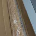 LazBlinds No Tools No Drill Cordless Bamboo Roman Shades, Light Filtering Window Treatment, Roll Up Bamboo Blinds for Window 29'' W x 64'' H, Ceylon Light Russet