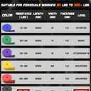 Resistance Bands Set - Pull Up Bands for Men Women, Exercise Bands Resistance with Door Anchor, Training Poster & Pouch for Body Stretching, Pull Up Assist ((15-170LBS) - Colorful-black/red/yellow/purple/green/blue)