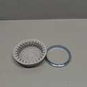 Bathtub Drain Hair Catcher, Shower Hair Drain Catcher Upgraded Protector with Silicone & Stainless Metal Designed for Pop-Up and Regular, Effective Without Slowing Drainage (Black)