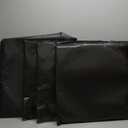 Wheel Rim Protect for Tesla Model Y 21" (2020-2024), Easy-Install Hubcaps Wheel Cover, Scratch-Resistant Car Tire Trim Rings, Stylish Design for Induction Wheels, Matte Black 4Pcs Model Y Accessories