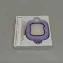 SURITCH for SHOKZ New OpenFit 2 Case Cover, Magnetic Locking Cases for SHOKZ OpenFit 2 Open-Ear Headphones, Shockproof Bumper Protective Covers with Carabiner & Keyring & Cleaner Kit, Purple