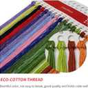 DMCVIVR Stamped Cross Stitch Kits for Adults Beginners Embroidery Kits 11CT Needlepoint Kits Cross Stitch Patterns Embroidery Patterns-Eagle Sunrise 16x20 inch (Handicrafts14)