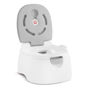 Munchkin Arm & Hammer Multi-Stage 3-in-1 Potty Seat, (Potty Chair, Trainer Ring and Step Stool), Grey