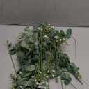 Serwalin 20 Pcs Mixed Artificial Eucalyptus Stems,Babys Breath Artificial Flowers Bulk with Faux Eucalyptus Leaves Greenery Stems for Wedding DIY Bouquets Floral Arrangement Home Decor