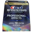 Crest 3D Whitestrips Professional Effects – Teeth Whitening Kit, 13 Treatments, Each with 1 Upper/1Lower, 44 Strips – Crest 3DWhite Teeth Whitening Strips