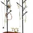 Branch Jewelry Rack Tree Tower Rack Hanging Organizer for Ring Earrings Necklace Bracelet,Suitable for living rooms, bathrooms,offices,etc.