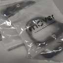 Paracord Bracelet for Men - Twisted Rope Bracelets for Men, Handmade Mens Bracelets Jewelry, Boyfriend Gifts Birthday, Pulseras Para Hombres, Men's Bracelet Gifts for Son (8.5, Black)