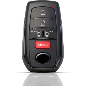 Smart Key Fob for Toyota Sienna 2021-2025, YIKEBALOG Keyless Entry Proximity Remote Control Key Fob Compatible with Toyota Sienna 2021-2025 HYQ14FBX 8990H-08020 231451-3041