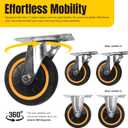 MaxWorks 80877- Foldable Platform Truck Push Dolly 660 lb. Weight Capacity