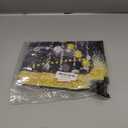 KatchOn, Large Happy New Year Banner - 72x44 Inch | New Years Eve Party Supplies | Happy New Year Backdrop for New Years Decorations 2026 | NYE Decorations 2026, NYE Party Supplies 2026 (Gold & Black)