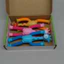 XONTEUS 4Pcs Giraffe Pop Tube Sensory Toys, Telescopic Suction Fidget Toys for Autism, Toddler Travel & Airplane Activities, Valentines Day Gifts for Kids Easter Basket Stuffers for Boy & Girl